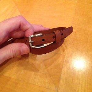 Coach leather wrap bracelet