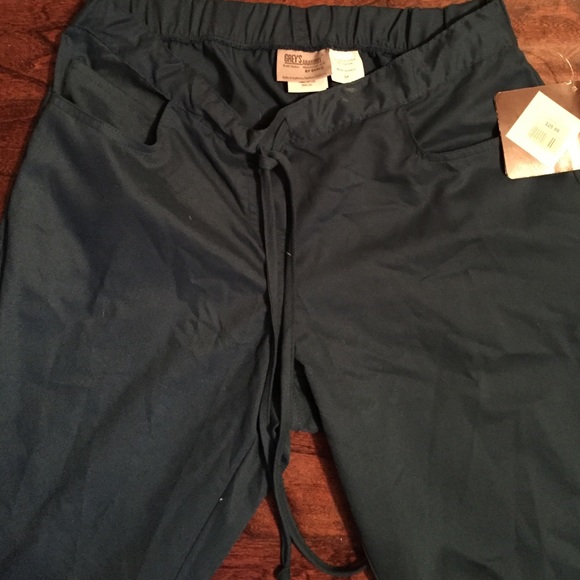 Nwt Caribbean Blue Grey's Anatomy Scrub Pants