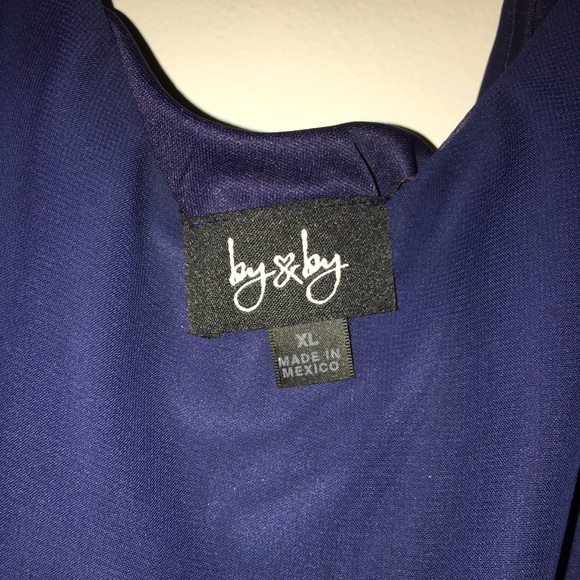 Nwt By&By Navy Dress size XL