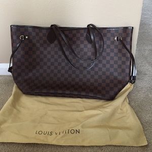 Louis Vuitton Damien canvas neverfull GM