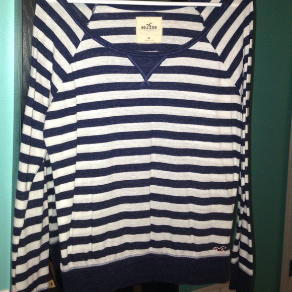 Long sleeve Hollister striped tee