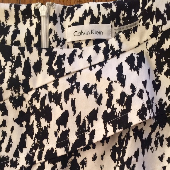 Calvin Klein Dress Black & White