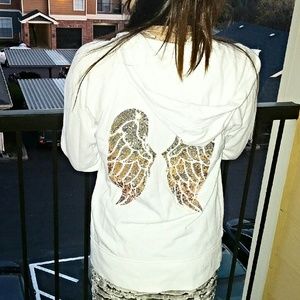 😇Victoria's Secret Angel Wing Jacket Hoodie💎