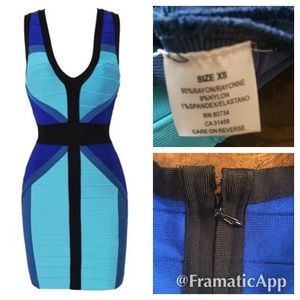 Bandage bodycon dress