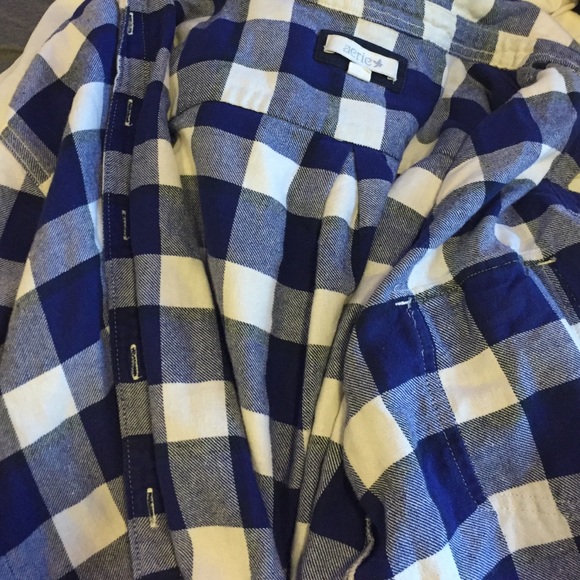blue arie flannel