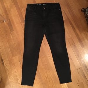 Plus Size Black Jean Legging