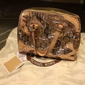 Michael Kors Grayson - Rose Gold Satchel NWT