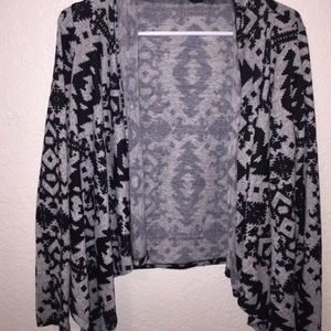 Tribal Print Cardigan