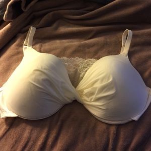 Lace center bra