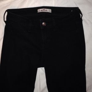 Practically new, black skinny jeans from hollister