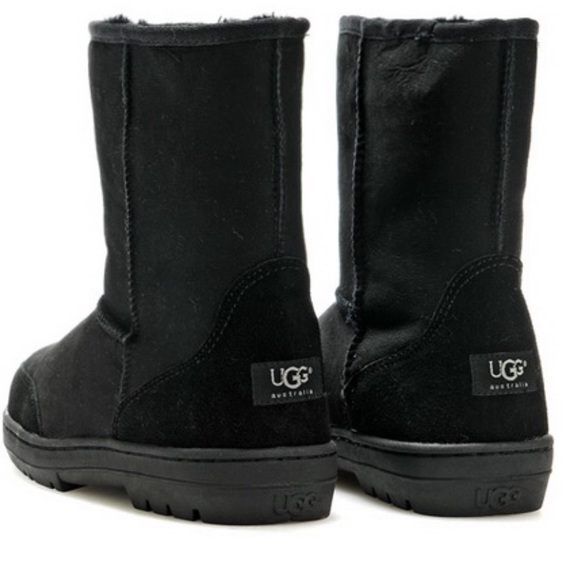 UGG Shoes - Like New Authentic Ultimate Short Black Ugg Boots