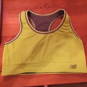 Reversible new balance sports bra