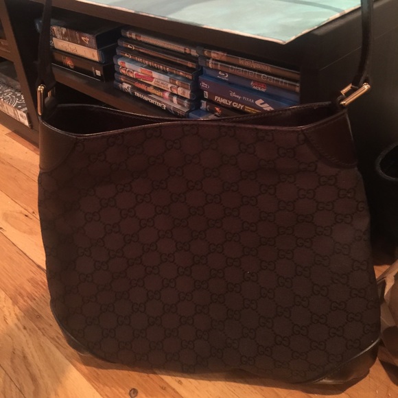Brown Gucci Tote
