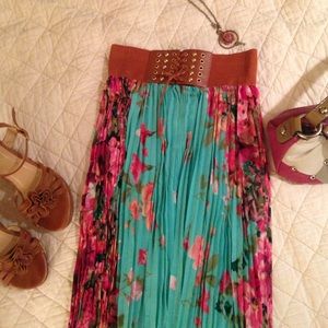 Long summer skirt