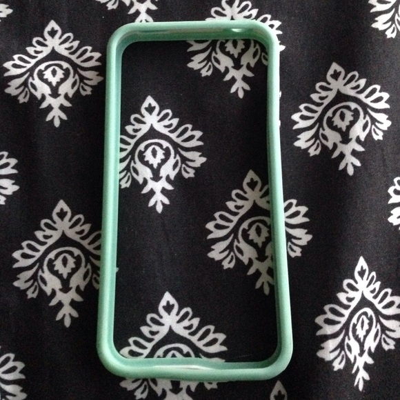 white/mint 4/4s phone case