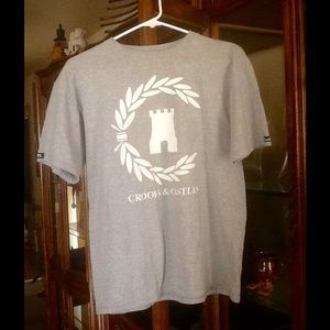 Crooks and castle grey shirt