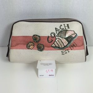 NWT Coach Cosmetic Case