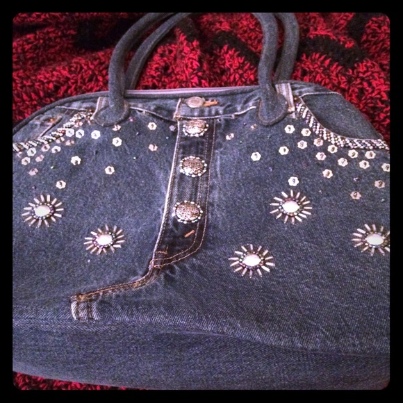 Fun Denim bag! In great condition😍
