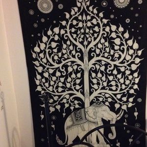 *SOLD* Elephant tapestry