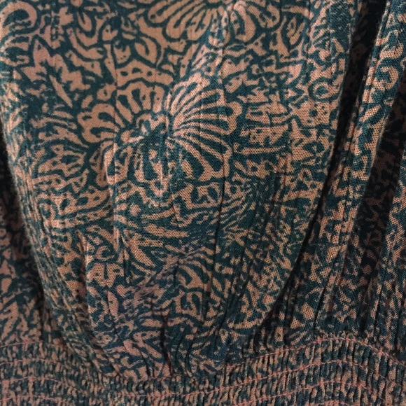 Ecotè purple/navy floral romper XS/S - Picture 3 of 4