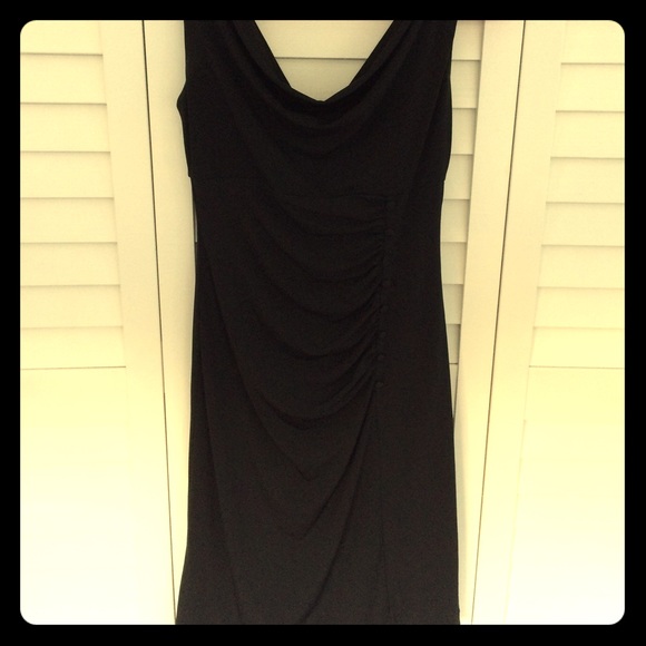 White House Black Market LBD w/ Button Detail