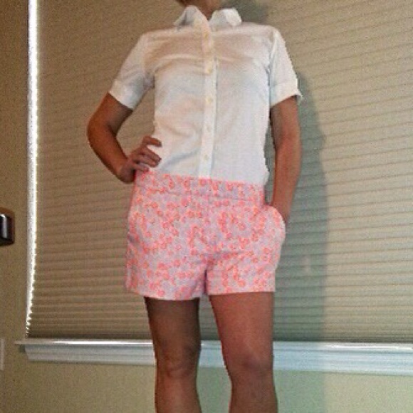 Hampton Fit Floral Print Banana Republic Shorts