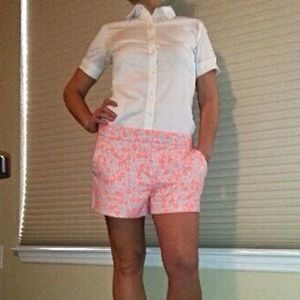 Hampton Fit Floral Print Banana Republic Shorts