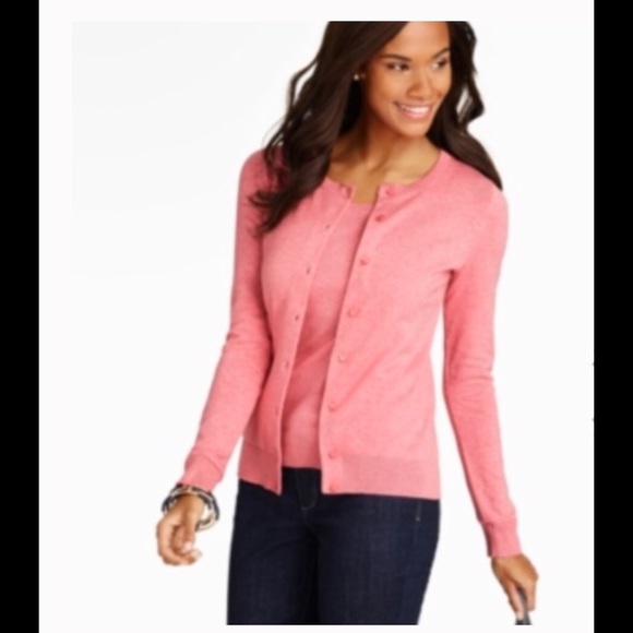 Talbots Sweaters - NWT Jersey Stitched Charming Cardigan