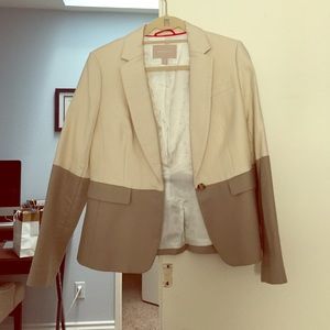 NWOT two tone blazer from Banana Republic