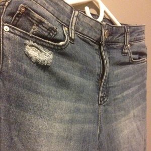 Gap high rise jeans