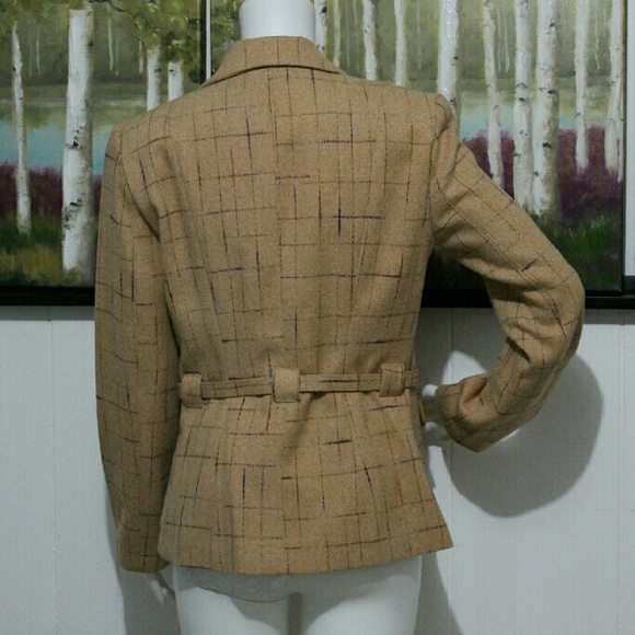 Biacci CAMEL belt jacket size 4 - Picture 3 of 4