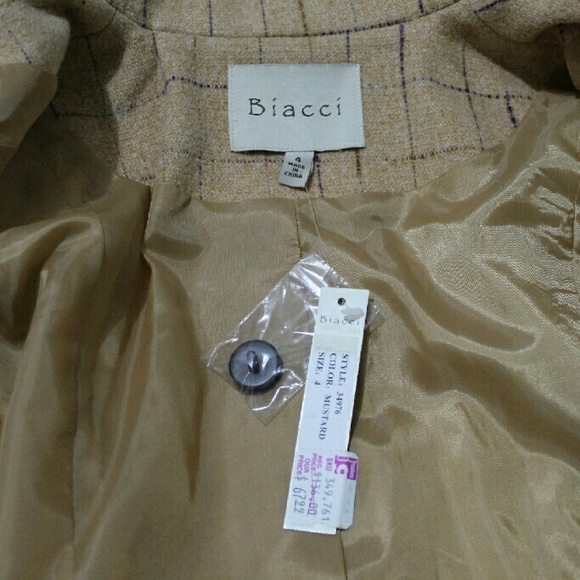Biacci CAMEL belt jacket size 4 - Picture 4 of 4