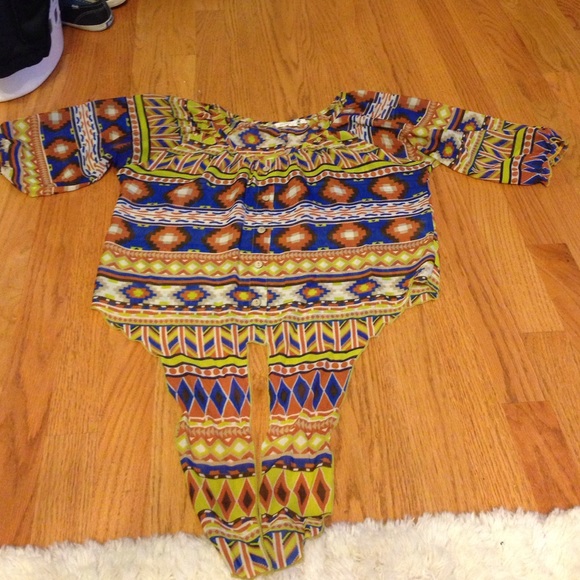 Small tribal blouse