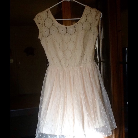 Cream color dress