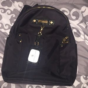 Adrienne Vittadini Backpack w/ Gold hardware