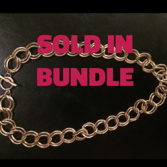 SOLD IN BUNDLE-Gold Chain Necklace