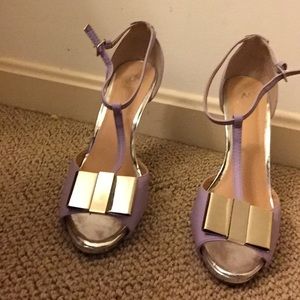Purple Madison pumps