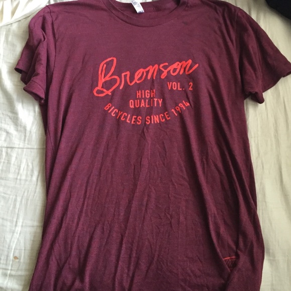 Bronson Maroon Shirt Male-Fit Size L