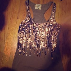 Sequins tank