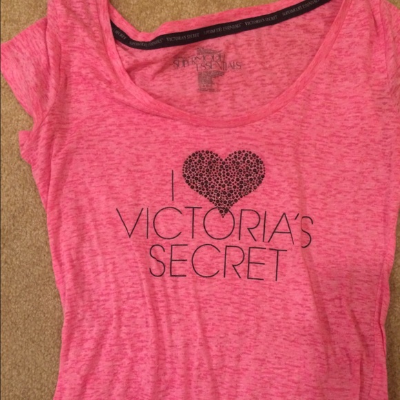 Pink Victoria's Secret tshirt