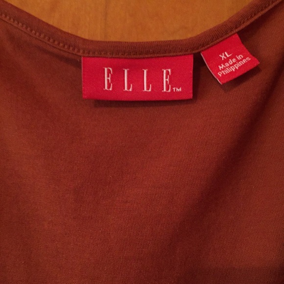 Fuzzy-front brown tank top - Picture 2 of 4