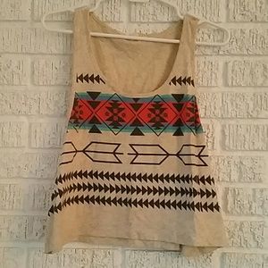 Tribal tank top