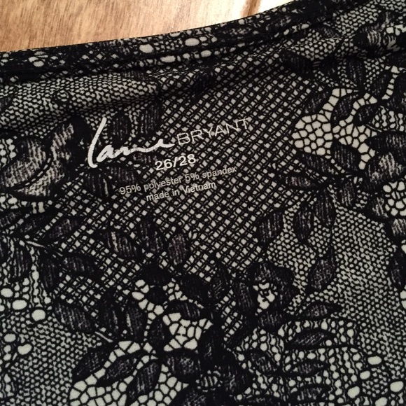 Lane Bryant faux wrap shirt - Picture 2 of 4