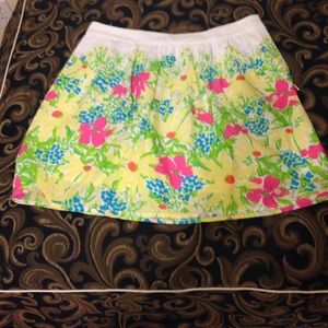 Lily Pulitzer cotton skirt size 8