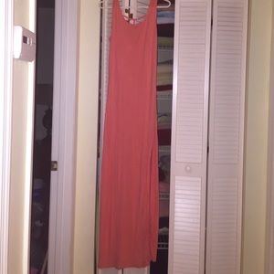 NEW WITH TAGS! Maxi dress with slit!