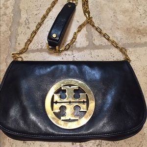 Tory Burch Reva clutch in Black
