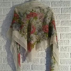 Floral scarf