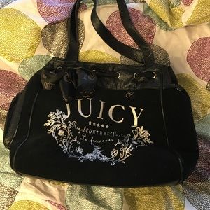 Original Juicy Couture bag with inside zip pocket
