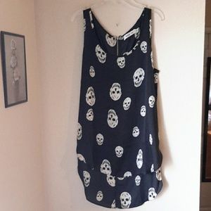 Skull tank top