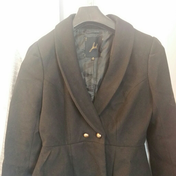 Black long jacket - Picture 3 of 3